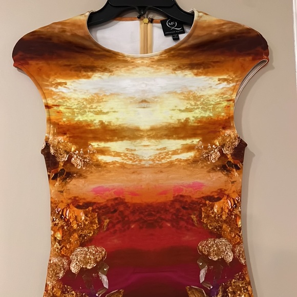McQ Alexander McQueen Body Con Dress XS - Picture 2 of 10